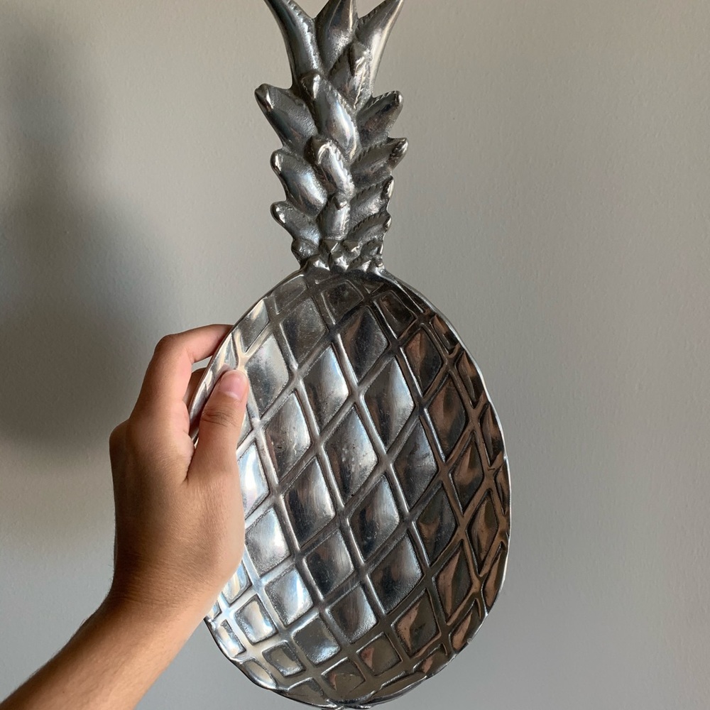Silver Pineapple tray
